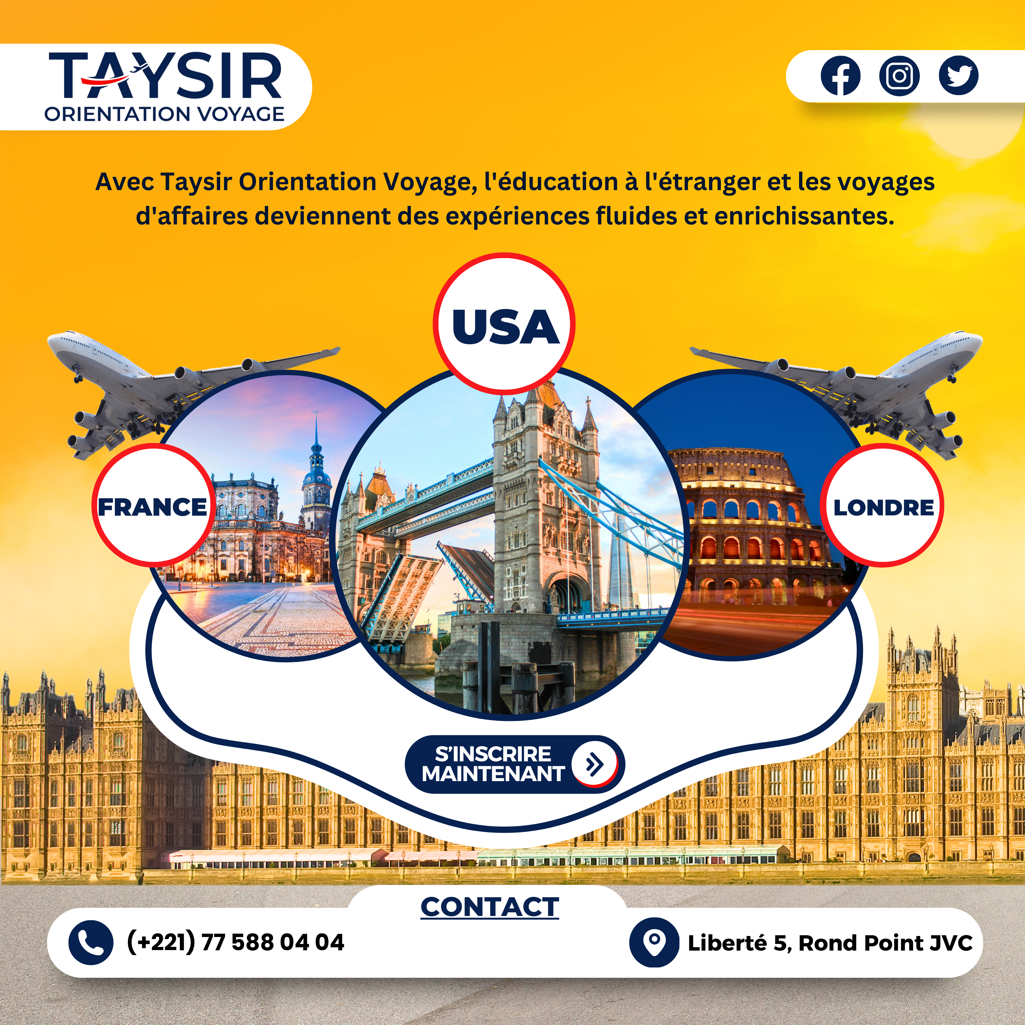 Affiche Taysir Orientation Voyage 02