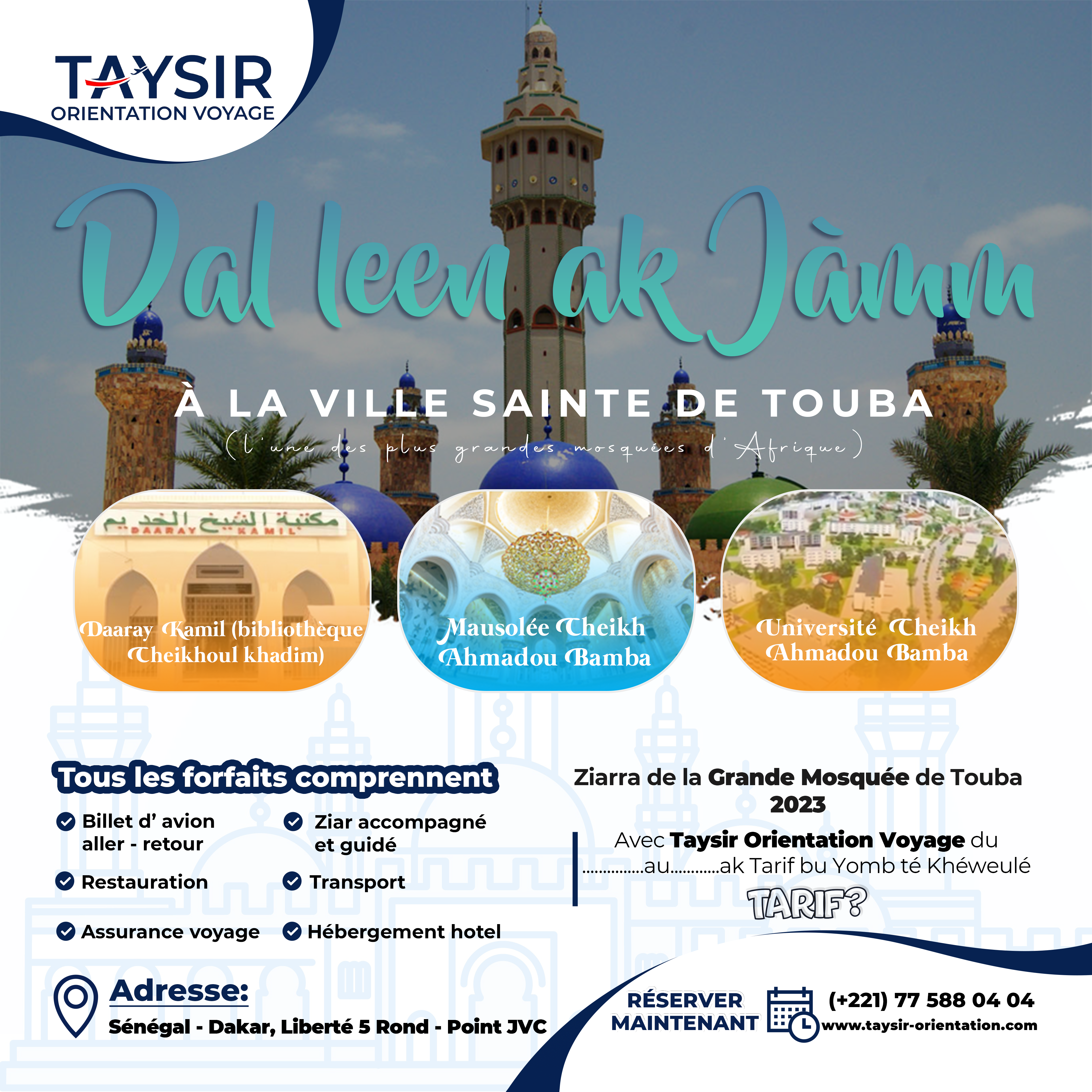 AFFICHE ZIARA TOUBA